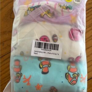 Kids One-Piece Bodysuit Pack - Multicolor Sea Life Prints